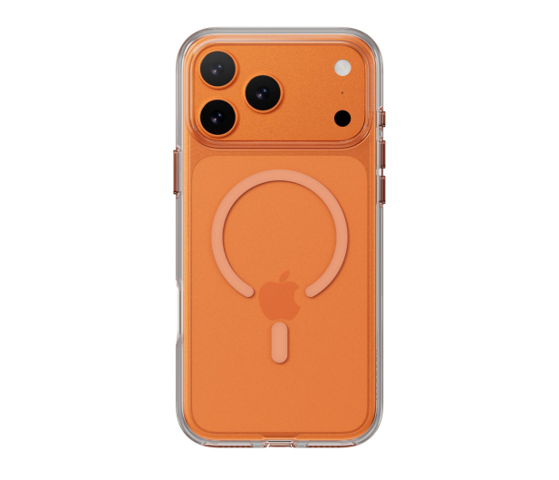 MAGEASY Bright M do iPhone 17 Pro Max (Transparent/Coral Ring ) - 1416029 - zdjęcie